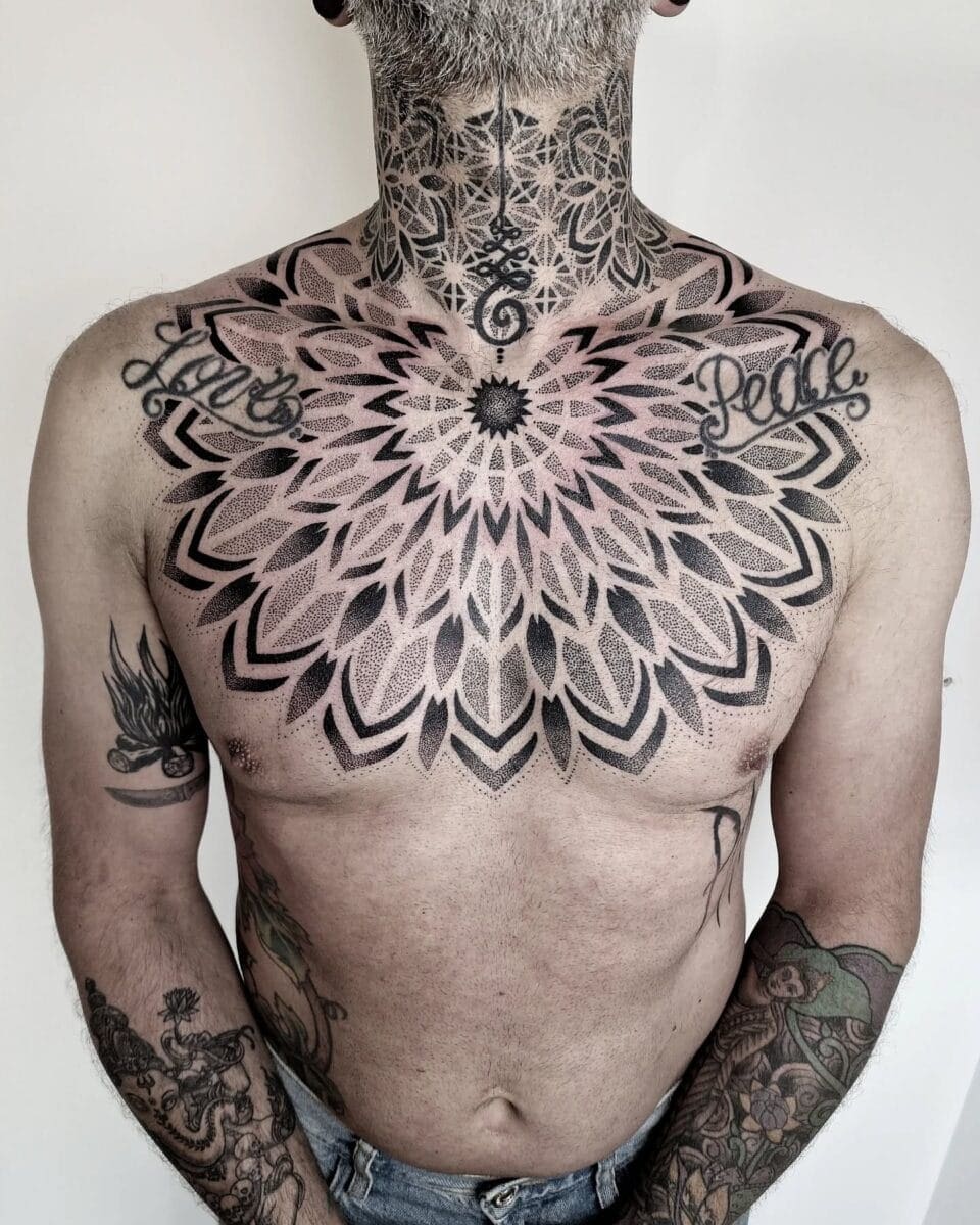 dotwork borst mandala